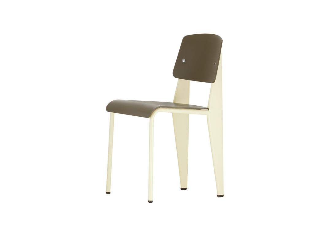Standard SP Chair by Vitra - Olive seat / ecru base