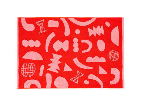 Abstract Shapes Sheet Towel by Donna Wilson