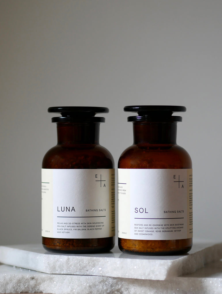 Luna and Sol Bathing Salts by Essence and Alchemy