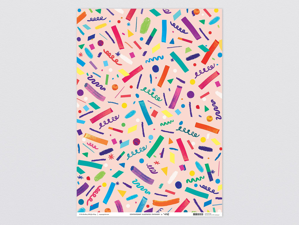 Confetti Wrapping Paper by Wrap