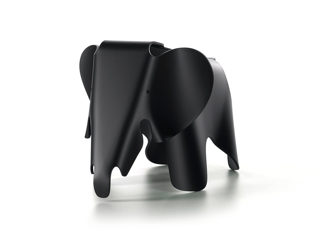 Deep Black Eames Elephant by Vitra