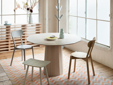 Colour Wood Dining Table