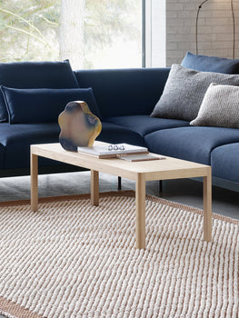 Workshop Coffee Table by Muuto - 120 x 43 cm / Lacquered Oak