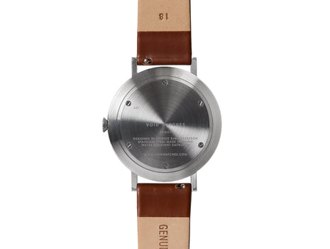 PKG01 Silver and Light Brown by Void Watches