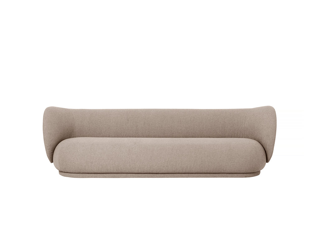 Rico 4-Seater Sofa in Sand Bouclé by Ferm Living