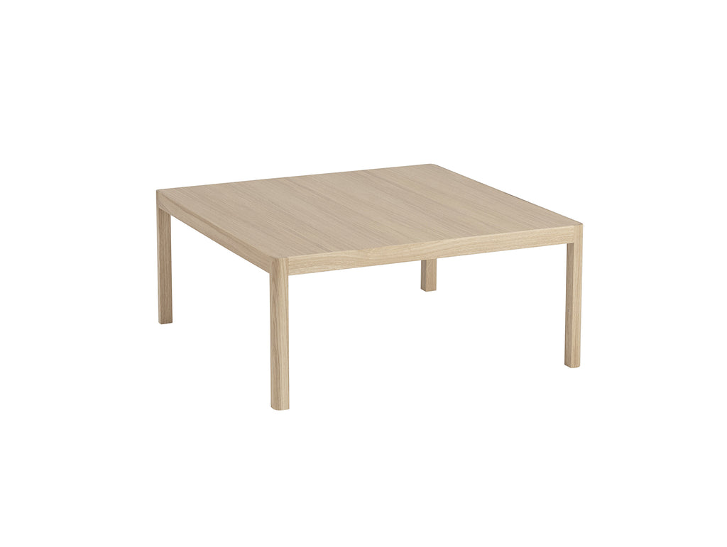 Workshop Coffee Table by Muuto - 86 x 86 cm / Lacquered Oak